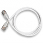 Preview: wantecWire eGlow, extra slim UTP Patch Cord CAT6a with Translucent Boot, OD=2,8mm, white, Length: 8,00 m